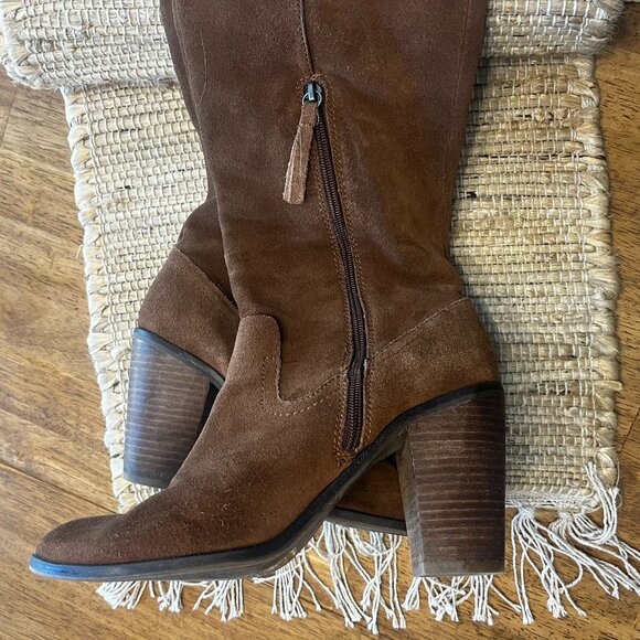 Tall Dolce Vita Suede Boots Sz 9 - Picture 2 of 11